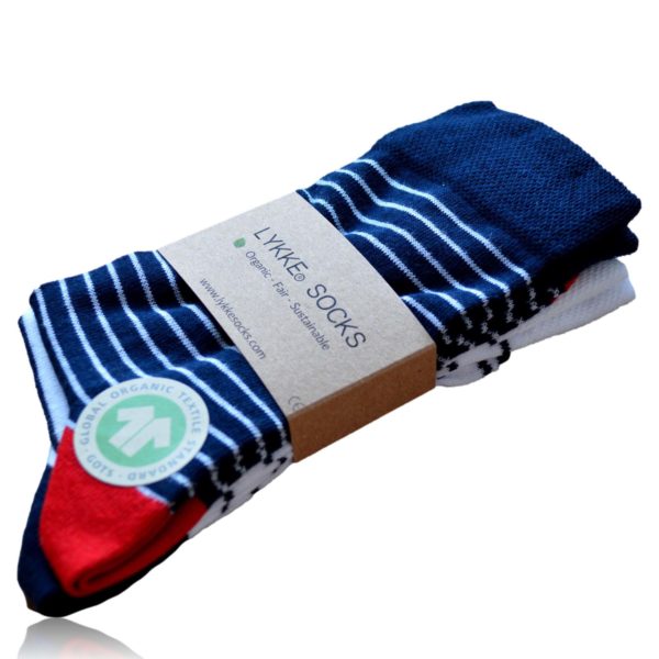 Lykke Cotton Socks Wb Stripes Product